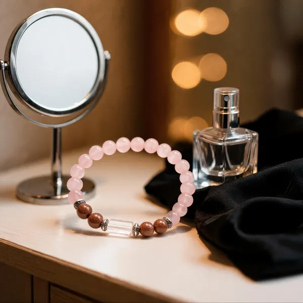 Gemstone_Bead_Bracelet_Light_Pink