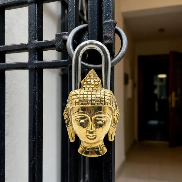 Brass_Padlock_With_Keys_Gold