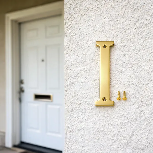 Brass_Wall_Mount_Letter_Gold