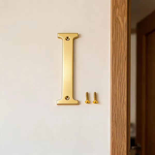 Brass_Wall_Mount_Letter_Gold