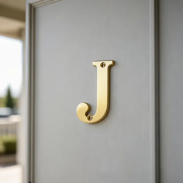 Brass_Letter_J_With_Screws_For_Home_Decor