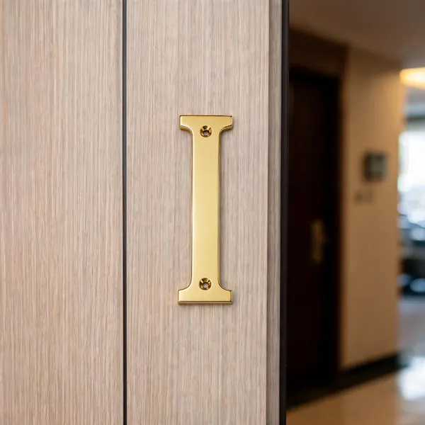 Brass_Letter_With_Screws_For_Home_Decor