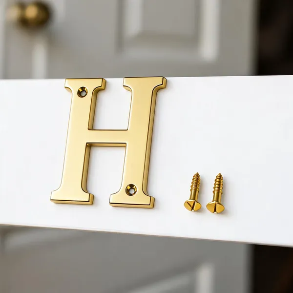 Brass_Letter_H_With_Screws_For_Home_Decor