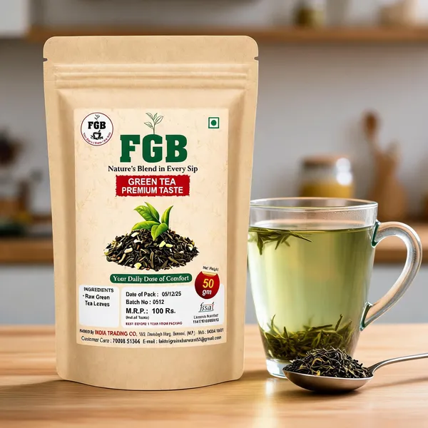 Fgb_Raw_Green_Tea_Loose_Leaves_50_G_Pack_Of_3