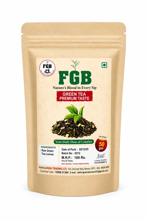 Fgb_Raw_Green_Tea_Loose_Leaves_50_G_Pack_Of_3