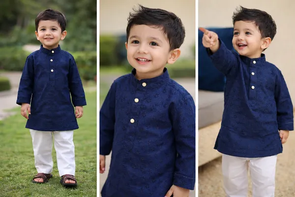 Navy_Blue_Cotton_Straight_Fit_Kurta_Set_For_Boys
