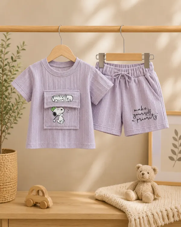 Lavender_Cotton_Ribbed_Top_And_Shorts_Set_For_Girls