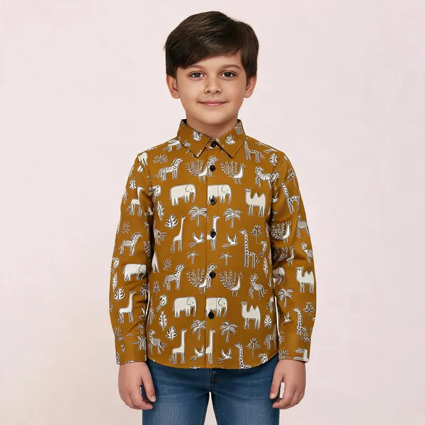 Mustard_Cotton_Relaxed_Fit_Animal_Print_Shirt_For_Boys