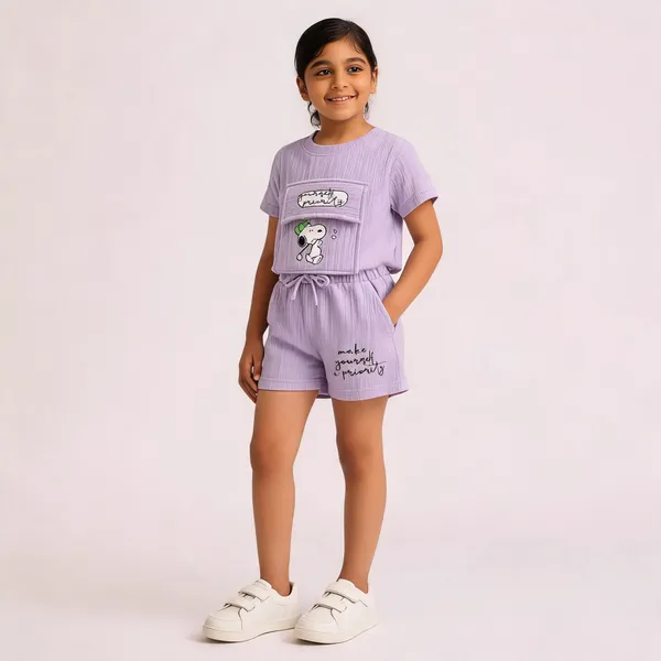Lavender_Cotton_Ribbed_Top_And_Shorts_Set_For_Girls