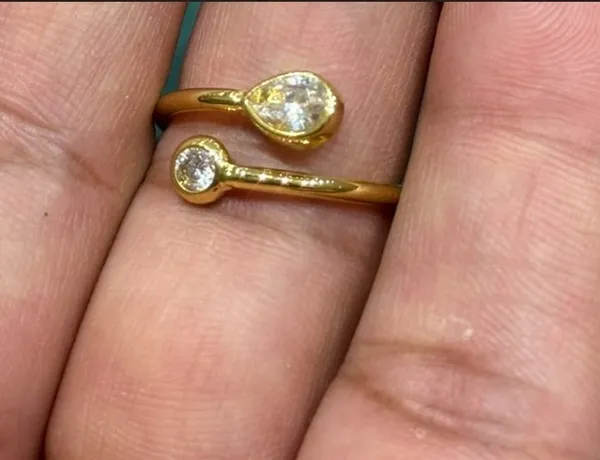 Gold_Stainless_Steel_Cz_Ring_For_Women