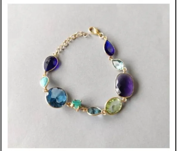 Multicolor_Stone_Cubic_Zirconia_Gold_Plated_Brass_Bracelet_For_Women