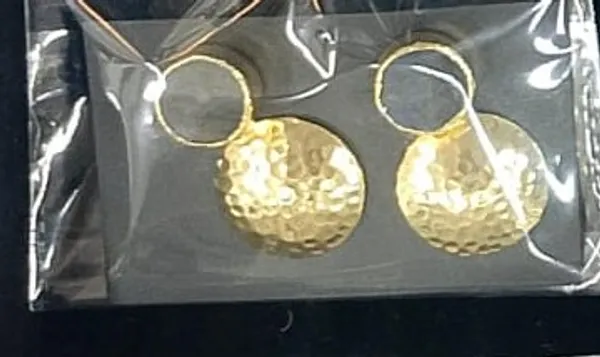 Gold___And_Black_Brass_Semi_Precious_Stone_Earrings_For_Women