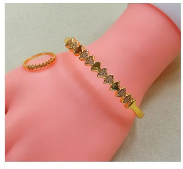 Gold_Brass_Druzy_Cz_American_Diamond_Bracelet_And_Ring_For_Women