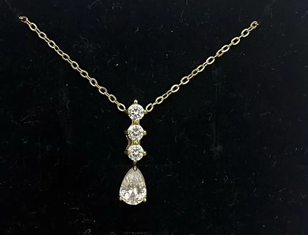 Gold_Plated_Stainless_Steel_Cz_Necklace_For_Women