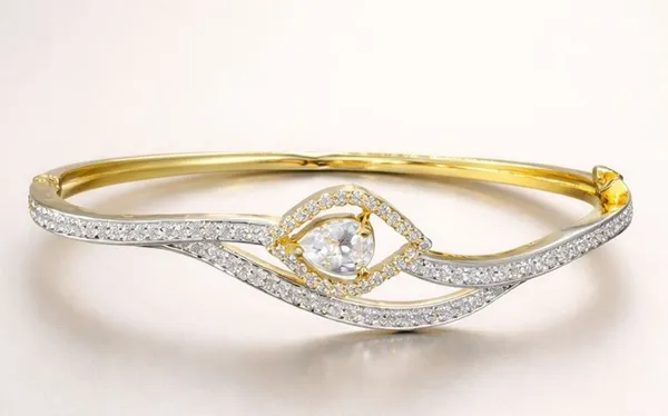 Gold_Cz_Curved_Statement_Crystal_Open_Bangle_For_Women