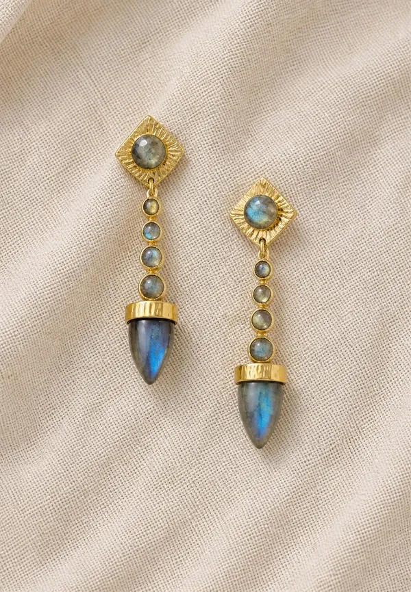 Blue_Gold-Plated_Handmade_Brass_Natural_Stone_Earrings_For_Women