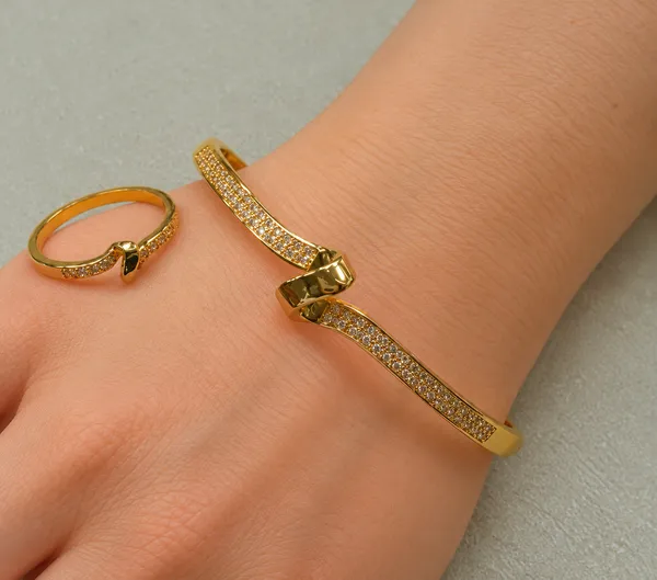 LOOPED_LUXE_–_Ring_&_Adjustable_Bangle_Set