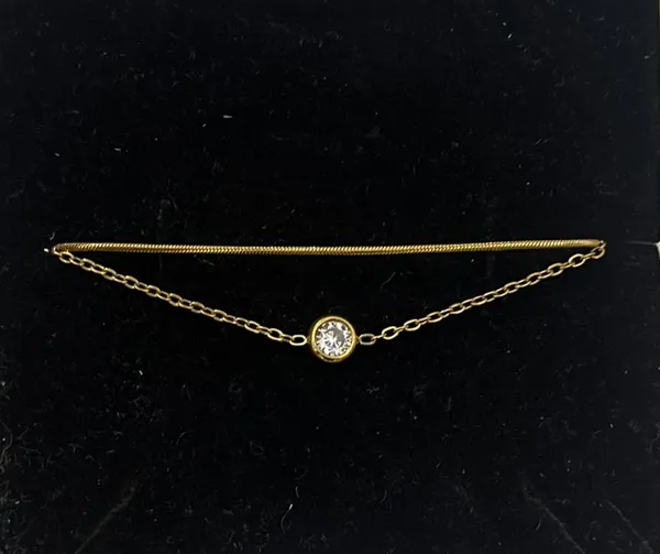 Gold_Stainless_Steel_Cz_Bracelet_For_Women
