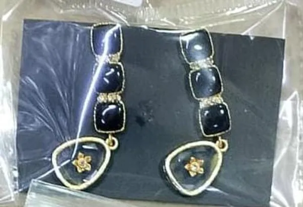 Gold_Multicolor_Semi_Precious_Stone_Plated_Brass_Earrings_For_Women