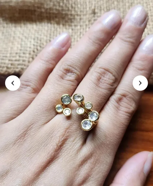 Gold_Plated_Brass_Cubic_Zirconia_Ring_For_Women