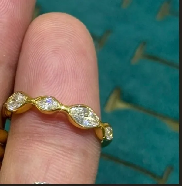 Gold_Stainless_Steel_Cz_Ring_For_Women