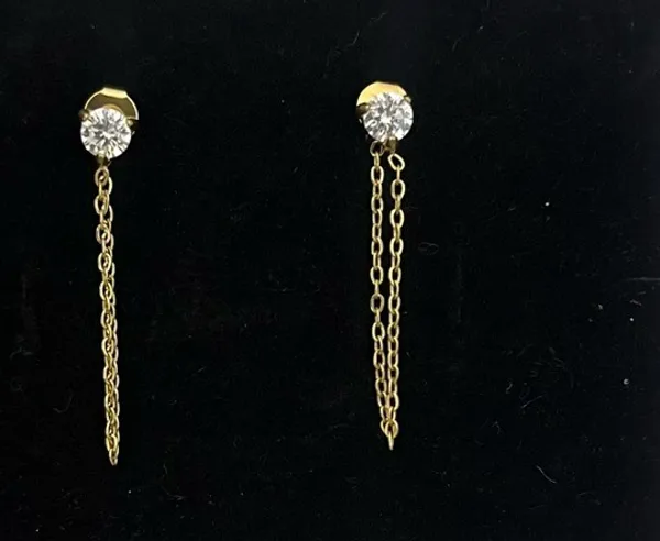 Gold_Plated_Stainless_Steel_Cz_Earrings_For_Women