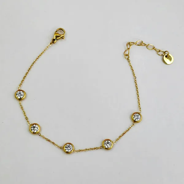 Gold_Stainless_Steel_Cz_Bracelet_For_Women