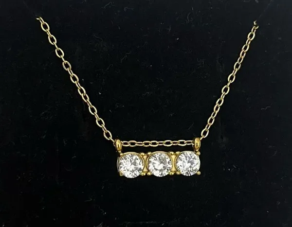Gold_Plated_Stainless_Steel_Cz_Necklace_For_Women