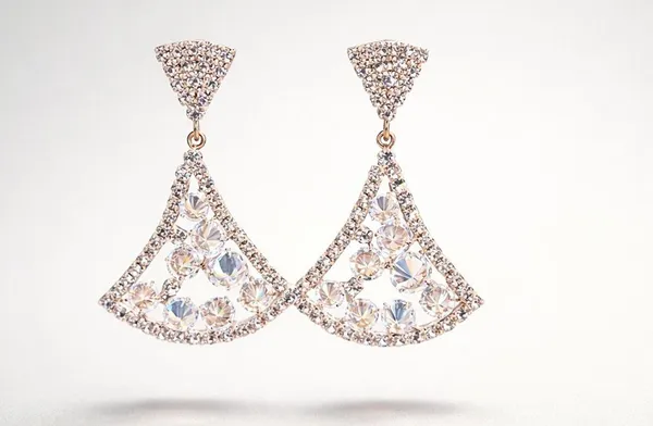 Rose_Gold_Plated_Chandelier_Cz_Drop_Earrings_For_Women