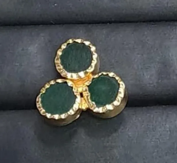 Gold_Green_Stone_Handmade_Gold_Plated_Brass_Ring_For_Women