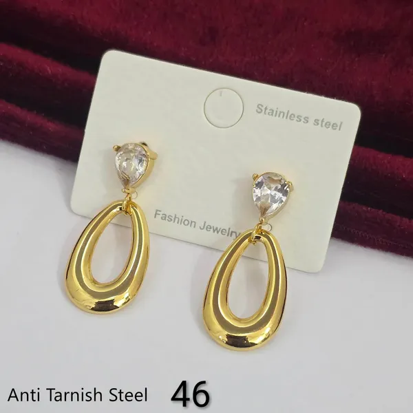 Gold_Steel_Cz_Stone_Heart_Oval_Drop_Earrings_For_Women