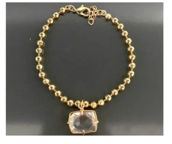 Gold_Handmade_Brass_Transparent_Stone_Bracelet_For_Women