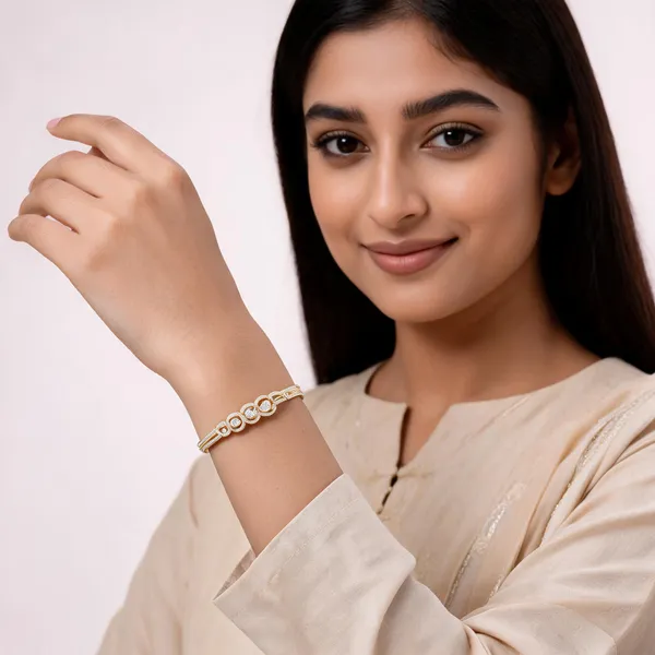 Gold_Cz_Stone_Studded_Open_Bangle_For_Women