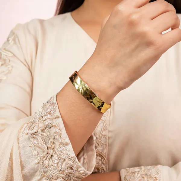 Gold_Brass_Druzy_Handmade_Bracelet_For_Women