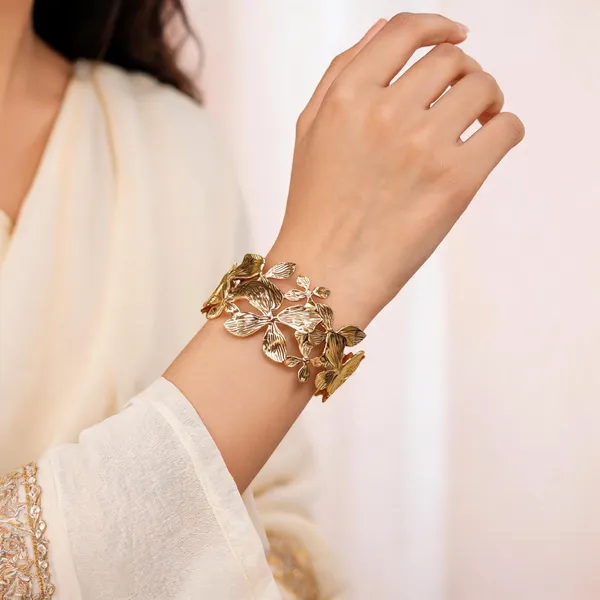 Gold_Brass_Druzy_Handmade_Gold_Plated_Bracelet_For_Women