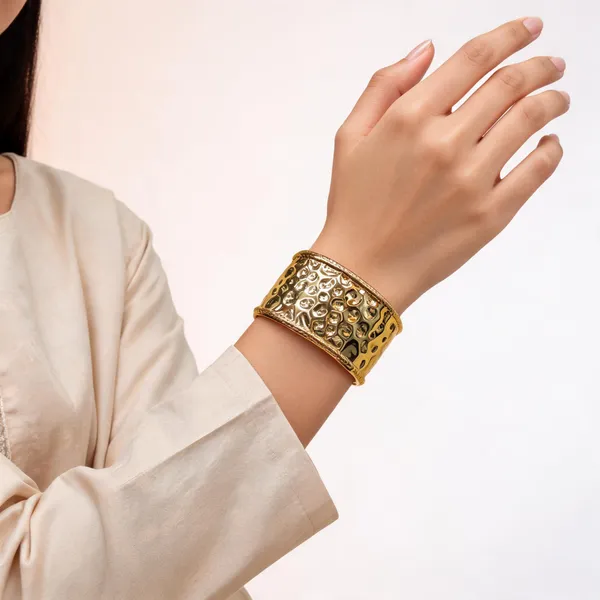 Gold_Brass_Druzy_Handmade_Gold_Plated_Bracelet_For_Women