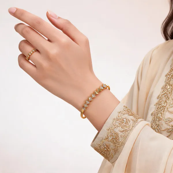 Gold_Brass_Druzy_Cz_American_Diamond_Bracelet_And_Ring_For_Women