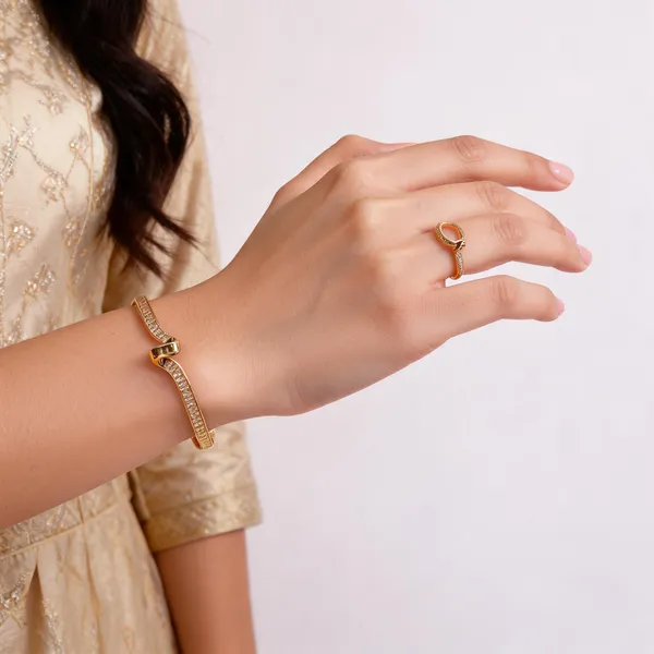 Gold_Brass_Druzy_Cz_American_Diamond_Bracelet_And_Ring_For_Women