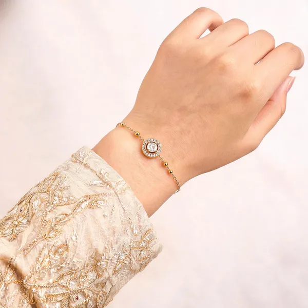 Gold_Plated_Stainless_Steel_Cz_Bracelet_For_Women