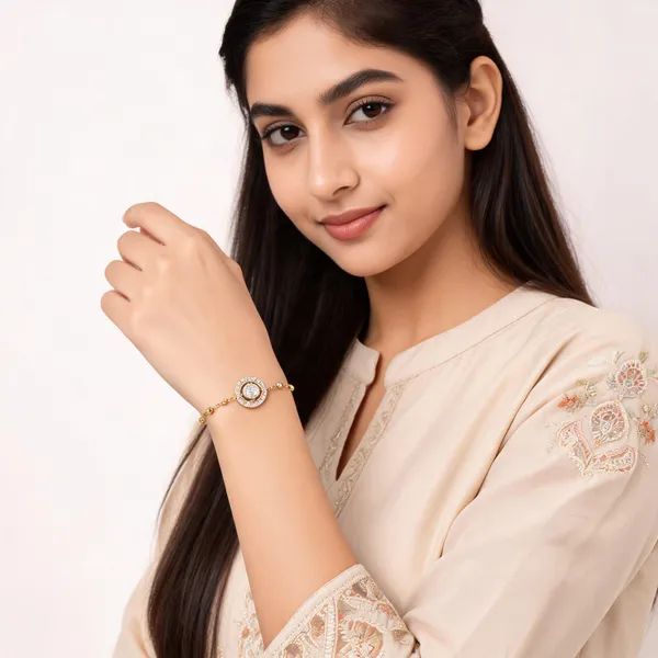Gold_Plated_Stainless_Steel_Cz_Bracelet_For_Women