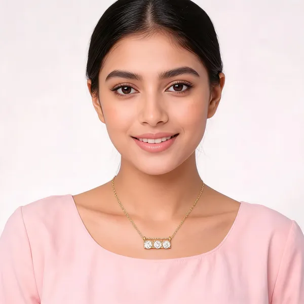 Gold_Plated_Stainless_Steel_Cz_Necklace_For_Women