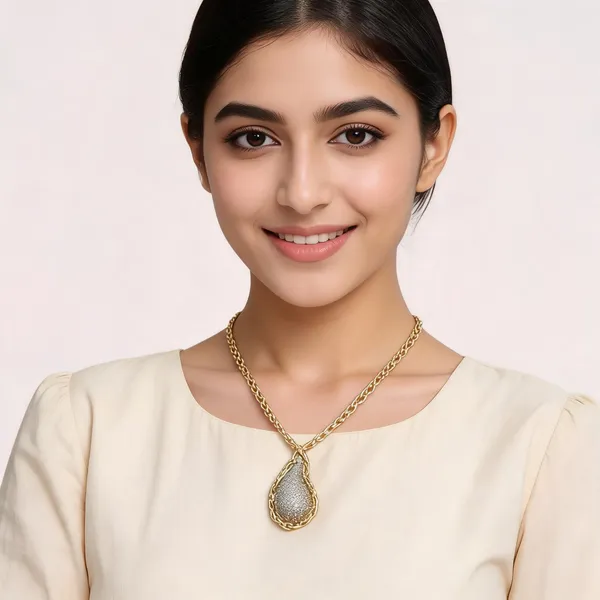Gold_Plated_Brass_Cubic_Zirconia_Necklace_For_Women