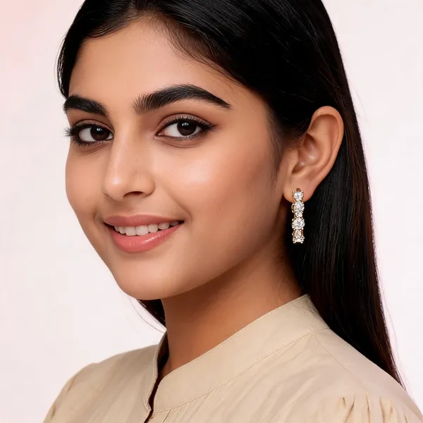 Gold_Gold-Plated_Cz_Drop_Earrings_For_Women