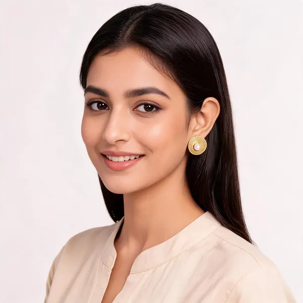 Gold_Brass_Pearl_Handmade_Gold_Plated_Earrings_For_Women