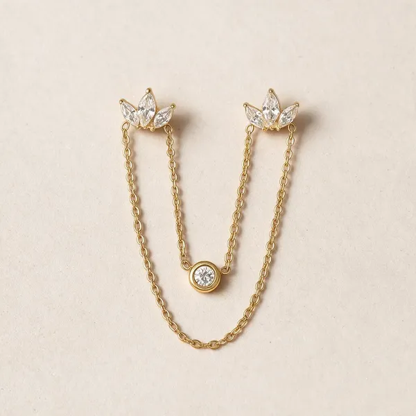 Gold_Plated_Stainless_Steel_Cz_American_Diamond_Earrings_For_Women