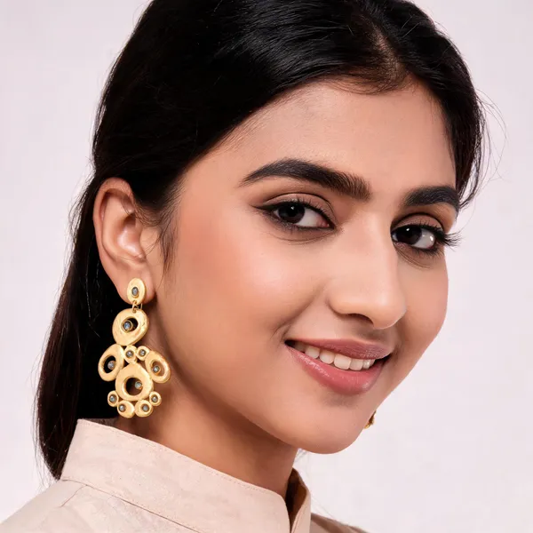 Gold_Plated_Brass_Natural_Stone_Handmade_Earrings_For_Women