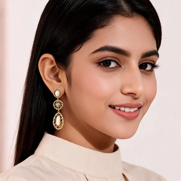 Gold_Plated_Brass_Freshwater_Pearl_Earrings_For_Women