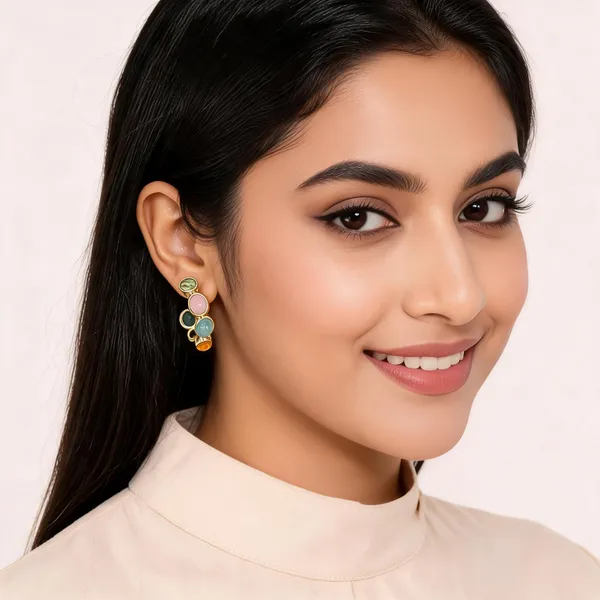 Multicolor_Gold-Plated_Brass_Handmade_Cz_Earrings_For_Women
