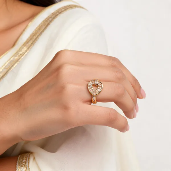 Gold_Cz_Overlapping_Heart_Open_Band_Ring_For_Women