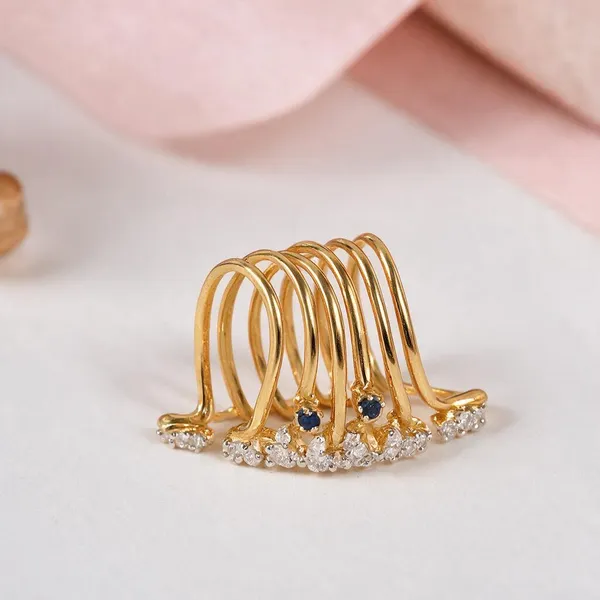 Gold_Brass_Blue_Cz_American_Diamond_Ring_For_Women